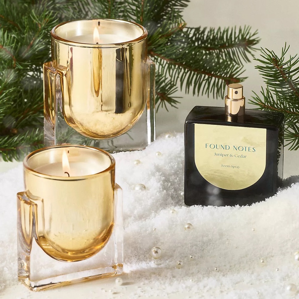 Anthropologie Found Notes Juniper & Cedar Candle XS - Picture 3 of 3
